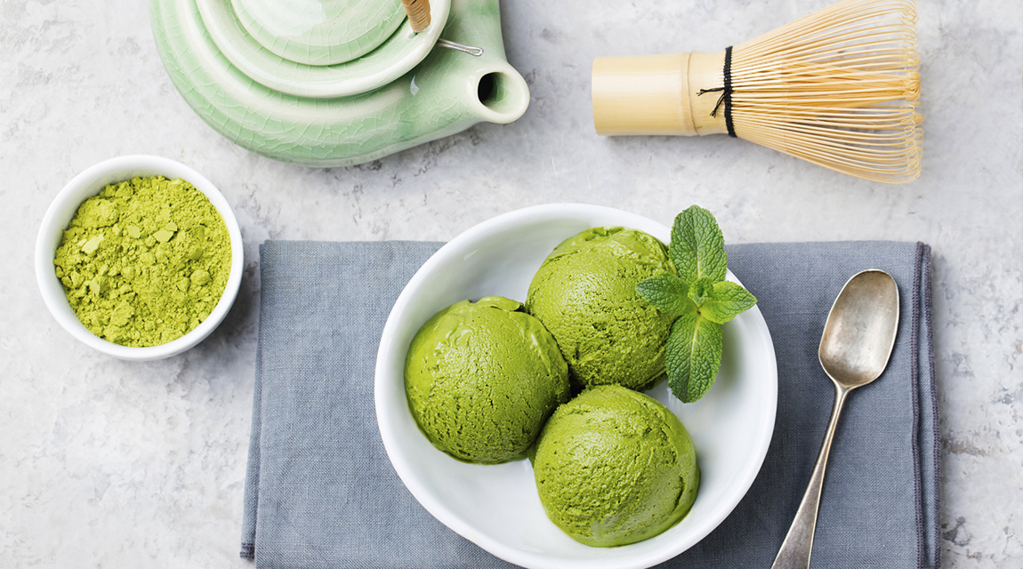 Matcha-Eis