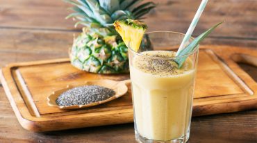 Ananas-Chia-Smoothie