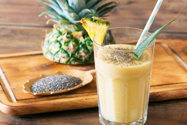 Ananas-Chia-Smoothie