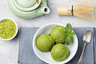 Matcha-Eis
