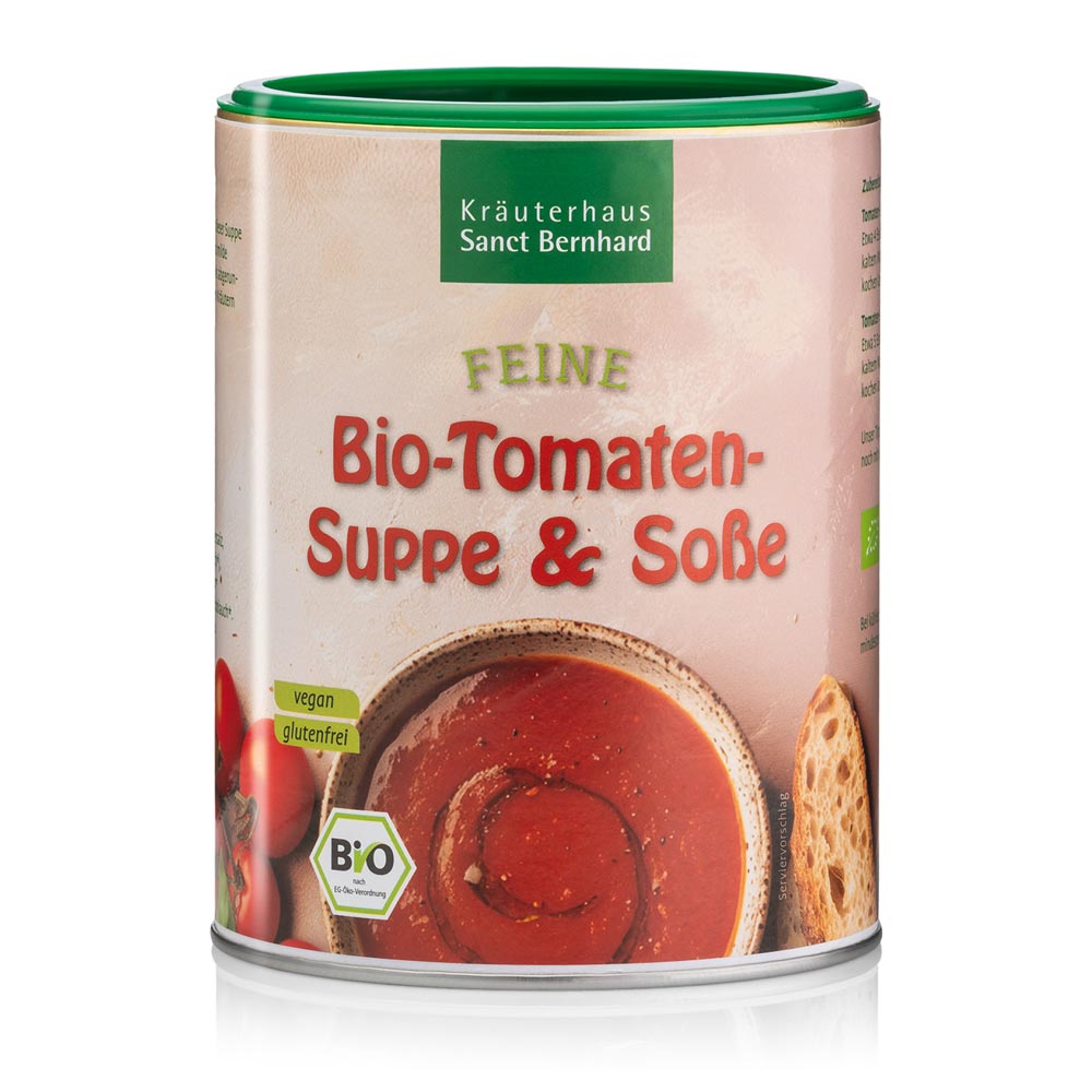 BioTomatenSuppe & Soße Kräuterhaus Sanct Bernhard