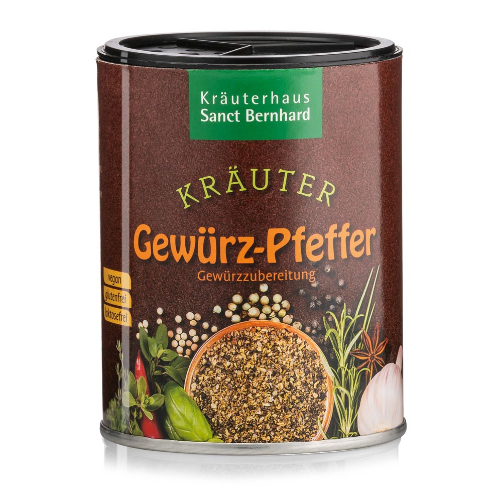 KräuterGewürzpfeffer Kräuterhaus Sanct Bernhard
