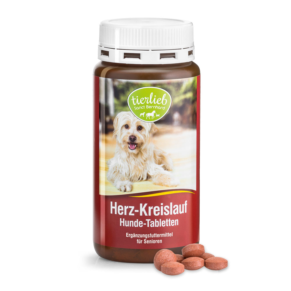 tierlieb HerzKreislaufTabletten für Hunde Sanct Bernhard