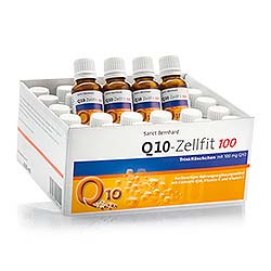 Q10-Zellfit 100 mg Trinkfläschchen Monatspackung