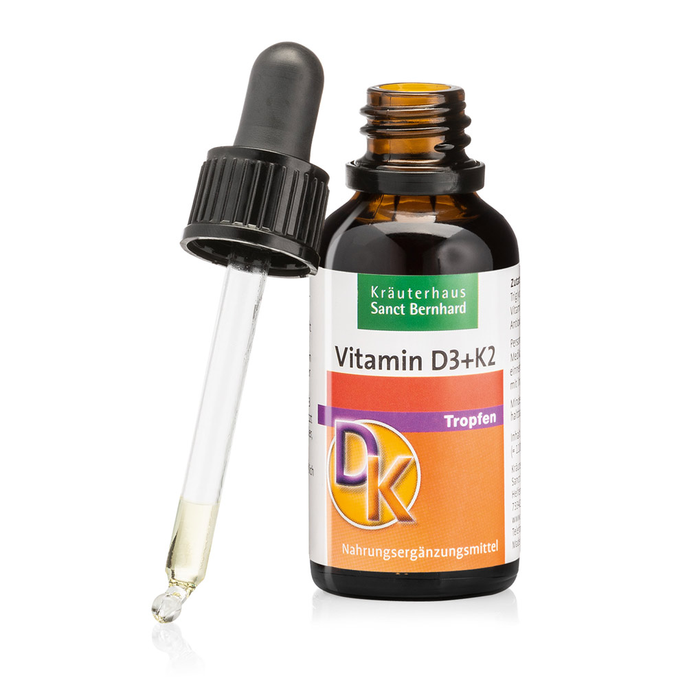 Sanct Bernhard Vitamin-D3+K2-Tropfen