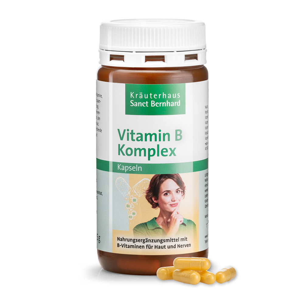 Kräuterhaus Sanct Bernhard Vitamin B Komplex Kapseln