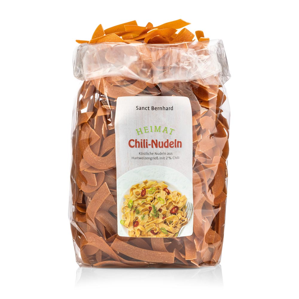 Chili-Nudeln jetzt online kaufen | Kräuterhaus Sanct Bernhard
