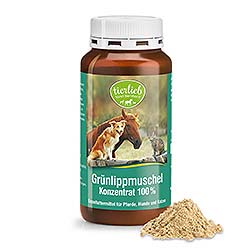 tierlieb Grünlippmuschel-Konzentrat 100 % für Hunde und Katzen 150 g