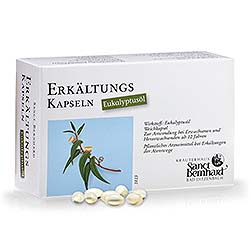 Erkältungs-Kapseln Eukalyptusöl 80 Kapseln