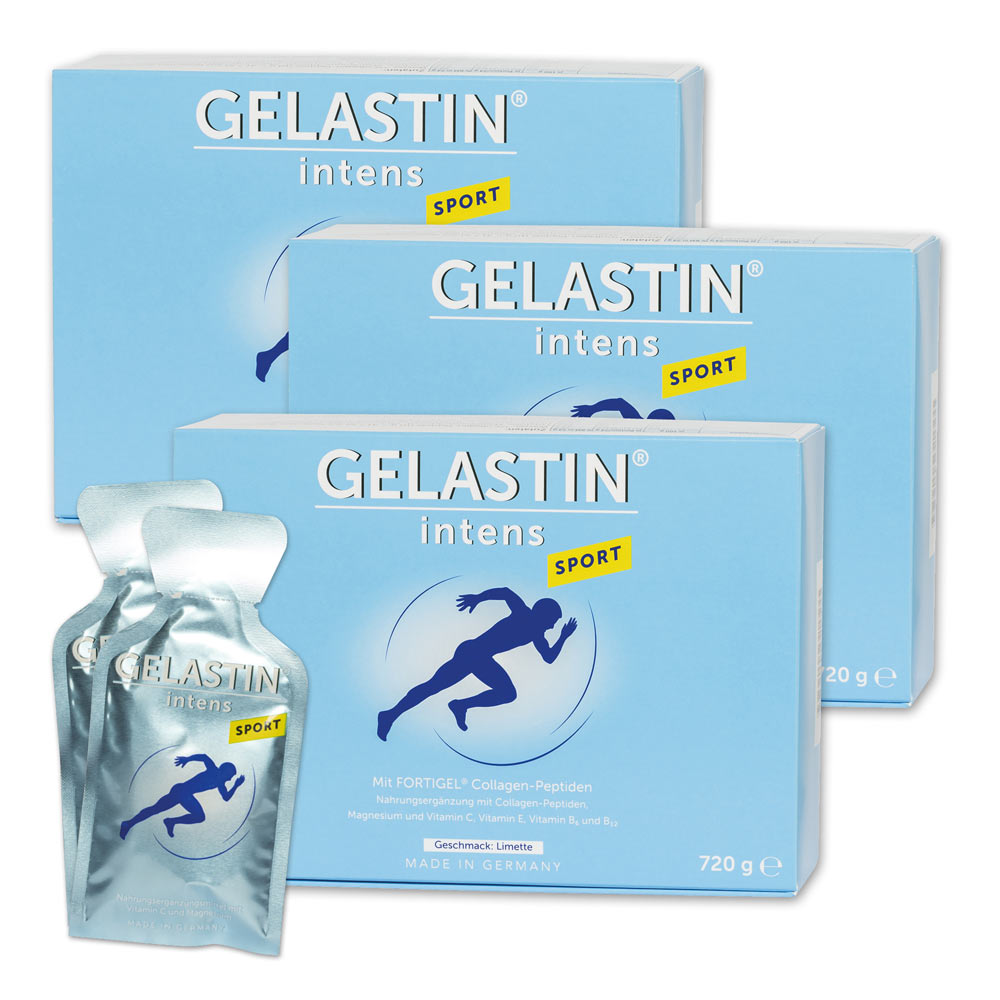 GELASTIN® intens Sport 3er-Packung