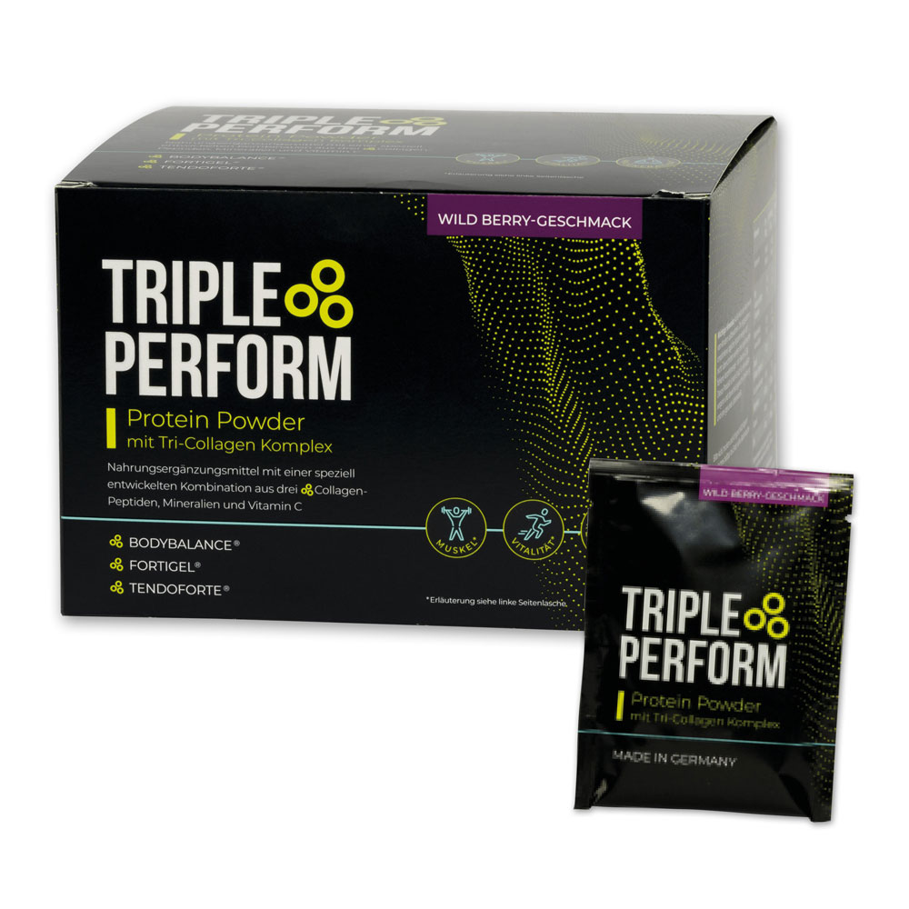 Triple Perform Wild Berry Monatspackung