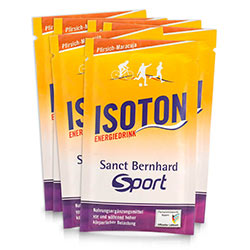 Sanct Bernhard Sport Isoton-Energiedrink Sachet Pfirsich-Maracuja 11 x 36 g