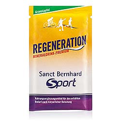 Sanct Bernhard Sport Regeneration Mineraldrink-Premium Sachet Granatapfel 20 g