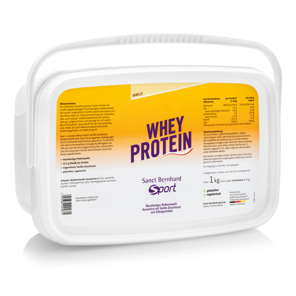 Sanct Bernhard Sport Whey Protein Vanille