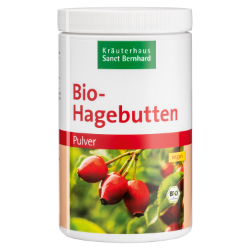 Bio-Hagebutten-Pulver vom Kräuterhaus Sanct Bernhard