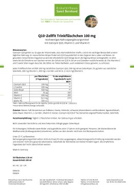 Q10-Zellfit 100 mg Trinkfläschchen 600 ml