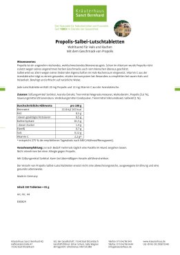 Propolis-Salbei-Lutschtabletten 150 Tabletten