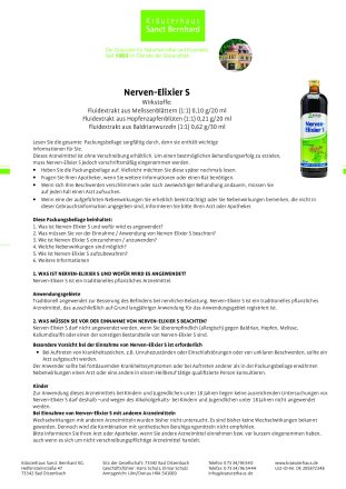 Nerven-Elixier S