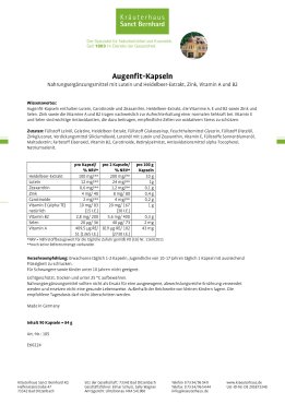 Augenfit-Kapseln 90 Kapseln