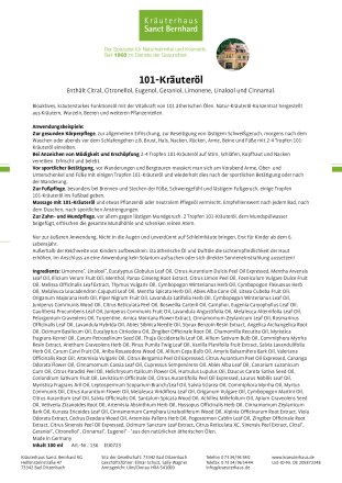 101-Kräuteröl 100 ml