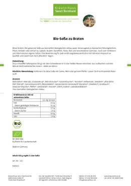 Bio-Bratensoße 420 g