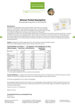 Minesan Pocket Basenpulver 60 g