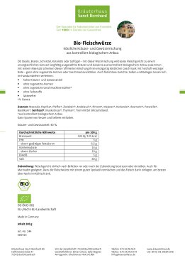 Bio-Fleischwürze 200 g