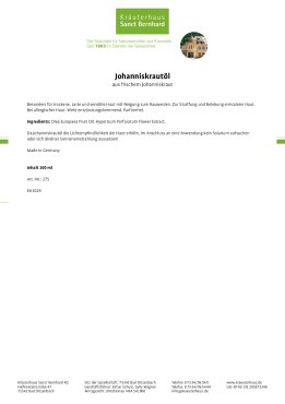 Johanniskrautöl 100 ml