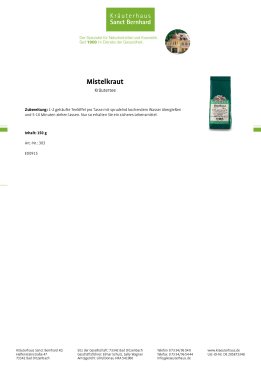 Mistelkraut-Tee 150 g