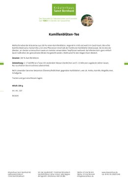 Kamillenblüten-Tee 250 g