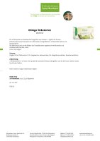 Ginkgo-Kräutertee 50 g
