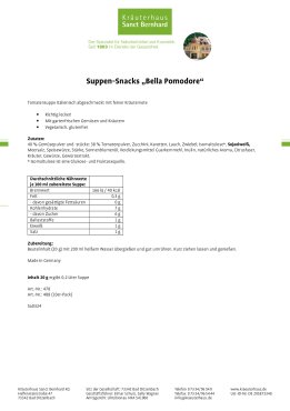 Suppen-Snack "Bella Pomodore" 20 g