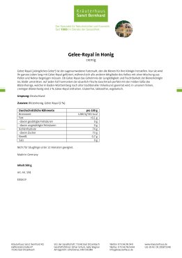 Gelee-Royal in Honig 500 g