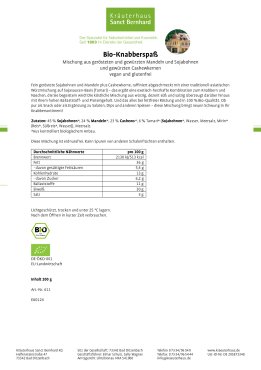 Bio-Knabberspaß 200 g