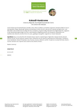 Kokosöl-Handcreme 50 ml
