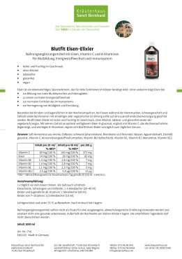 Blutfit Eisen-Elixier 1000 ml