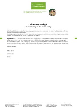 Zitronen-Duschgel 250 ml