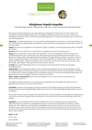 Königinnen-Propolis-Ampullen 28 ml