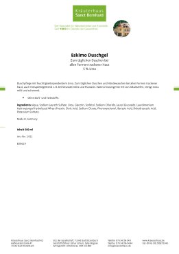 Eskimo-Duschgel 500 ml