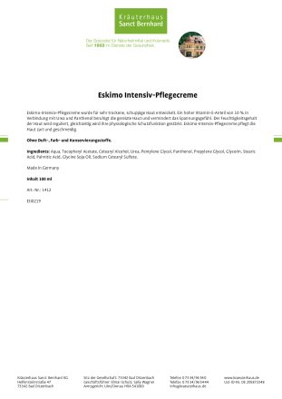 Eskimo-Intensiv-Pflegecreme 100 ml
