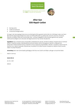 After-Sun SOS-Repair-Lotion 200 ml
