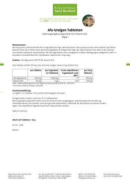 Afa-Uralgen-Tabletten 120 Tabletten