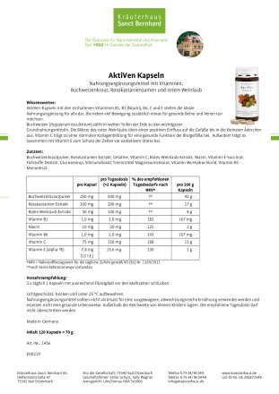 AktiVen-Kapseln 120 Kapseln
