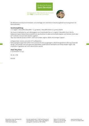 Reisprotein-Pulver 700 g