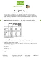 Coenin Q10 PLUS-Kapseln 3er-Pack 450 Kapseln