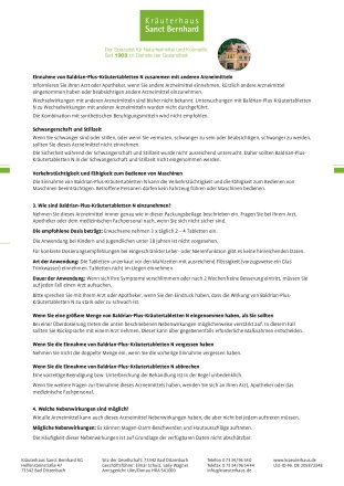 Baldrian-Plus-Kräutertabletten N 300 Tabletten