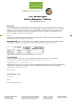 Sanct Bernhard Sport Calcium+Magnesium Tabletten 400 Tabletten