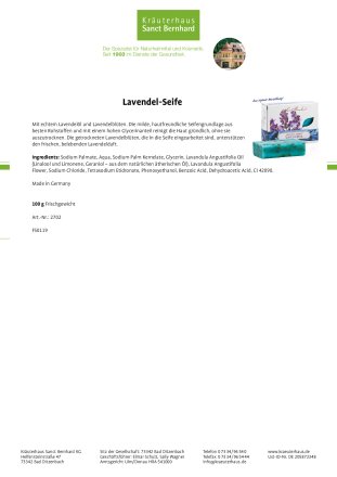 Lavendel-Seife 100 g