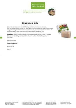 Heublumen-Seife 100 g