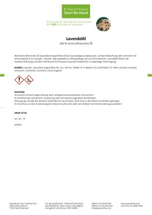 Lavendelöl  2x  30 ml 60 ml